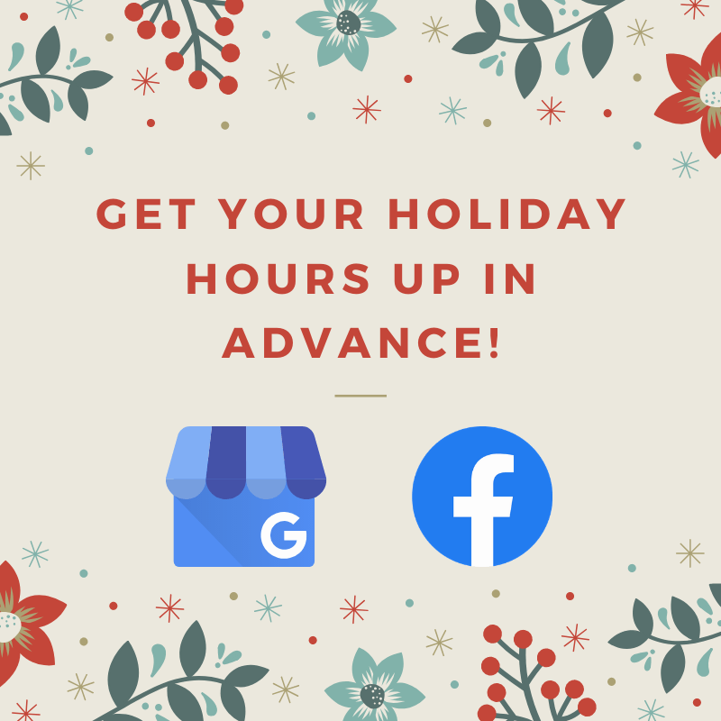 How To Add Holiday Hours To Google Business & Facebook